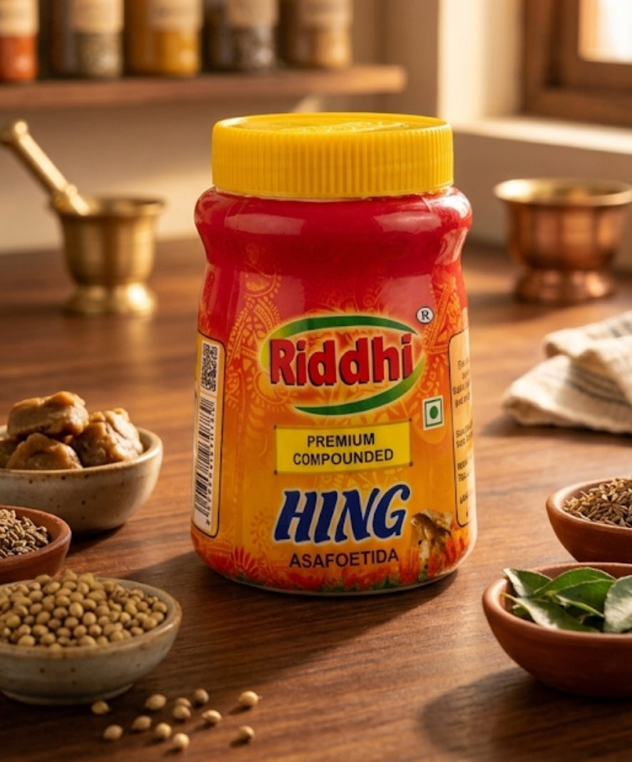 Riddhi Premium Compounded Hing (Asafoetida) 100 grams