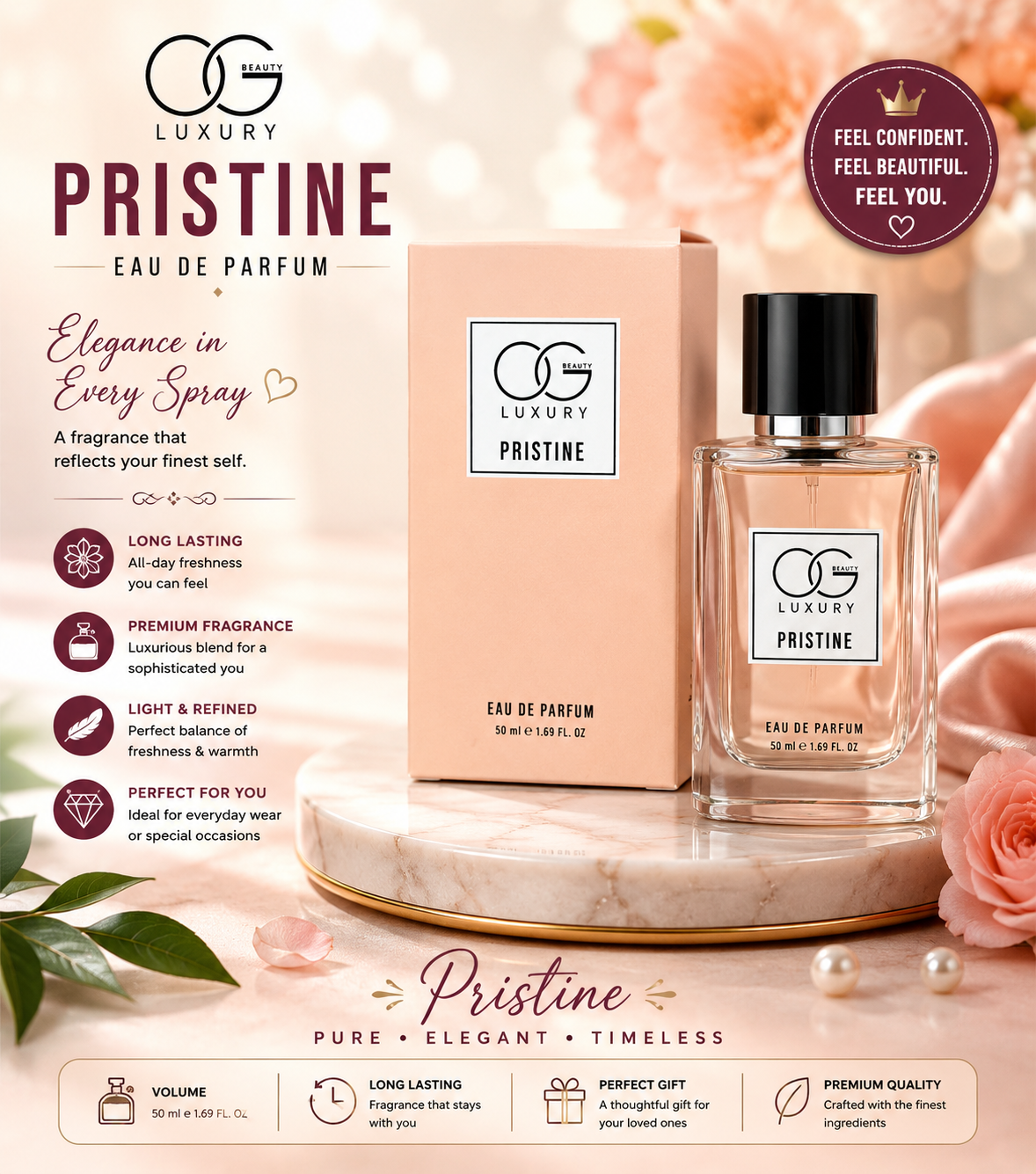 OG Luxury Pristine Eau De Parfum – 50ml