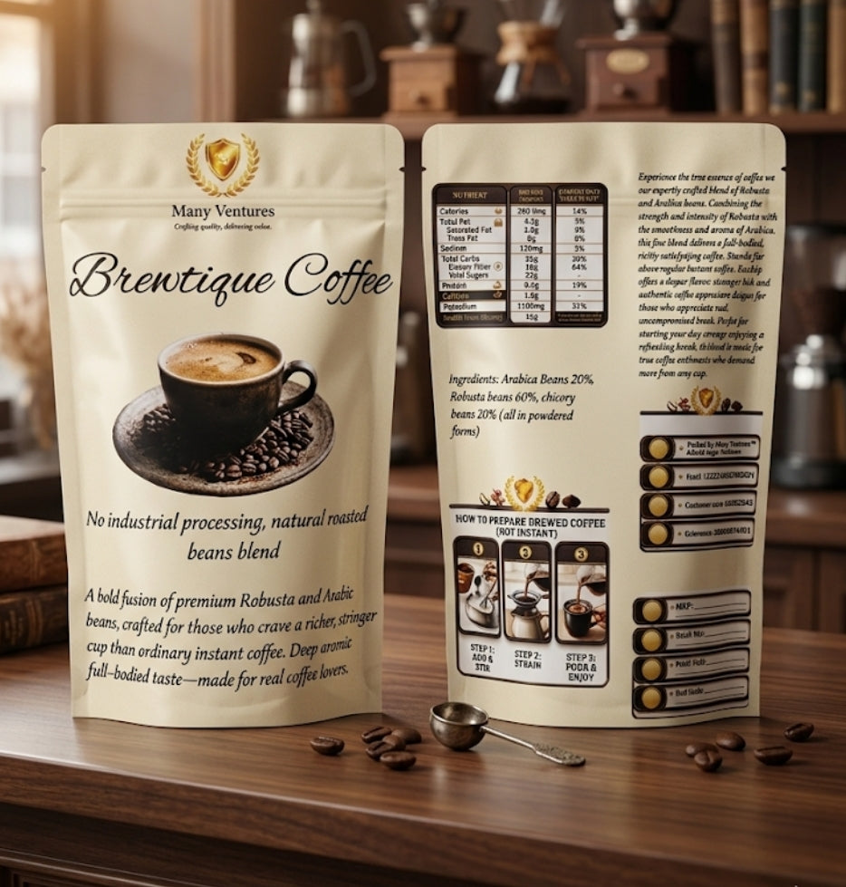 Brewtique coffee 200 grams