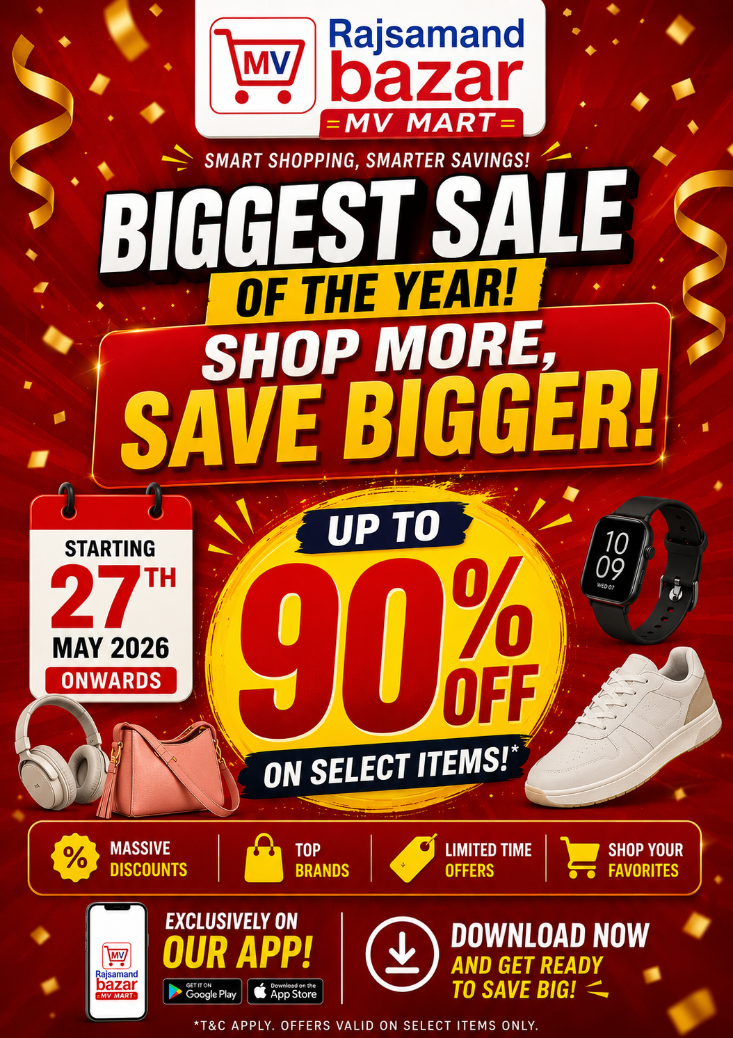 a Maha-sale up to 90% off 🎉🎉 (starting 27th may 26)