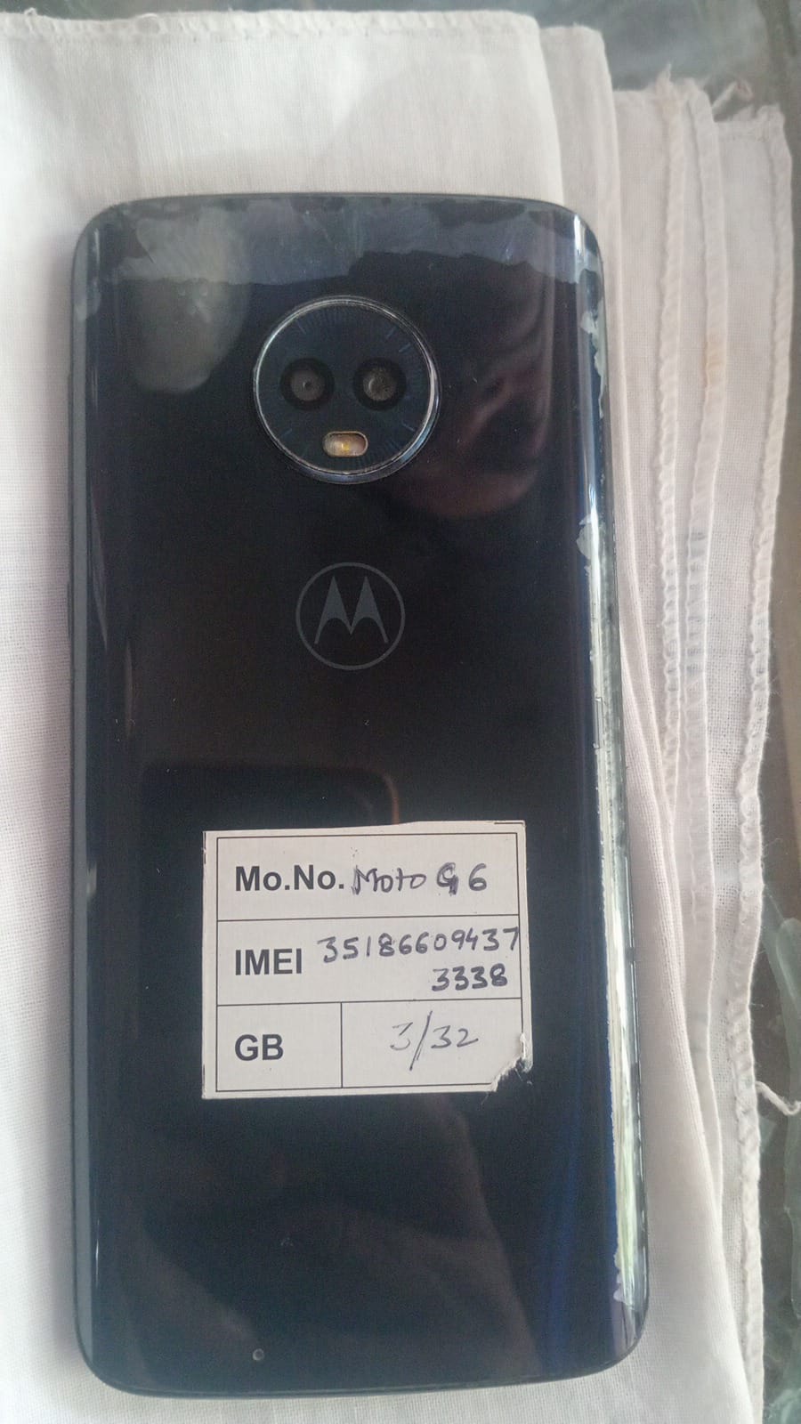 Motorola Moto G6 mobile (3GB RAM / 32GB Storage)