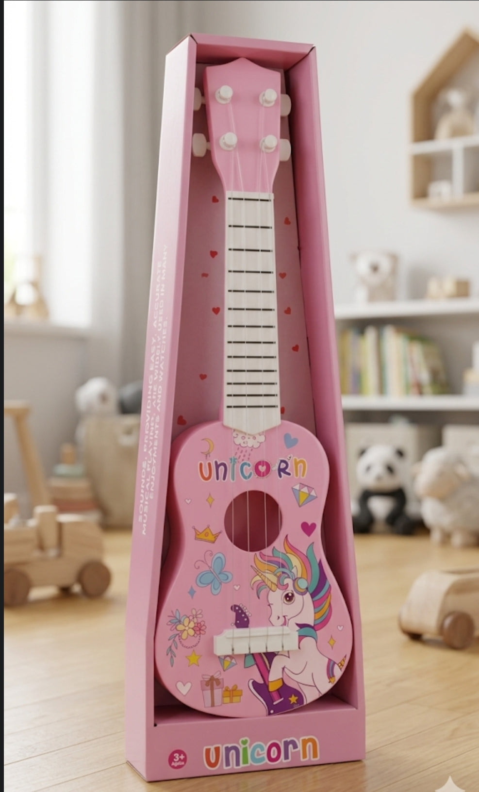 Unicorn Magic Kids Guitar Toy 🎸🦄