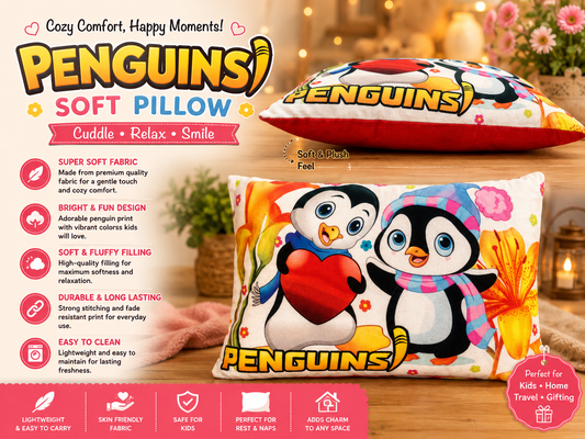 Kids Soft Cushion Pillow