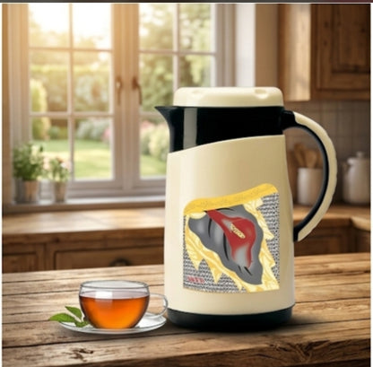 Original Milton Viva Tuff 1000 Insulated Steel Inner Jug (1 Litre, Beige)