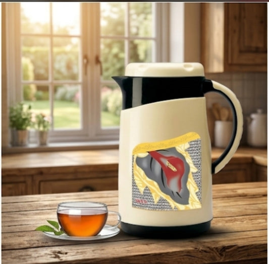 Original Milton Viva Tuff 1000 Insulated Steel Inner Jug (1 Litre, Beige)