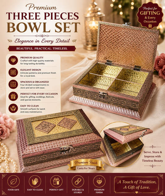 Premium Decorative Multipurpose Storage & Dry Fruit Box