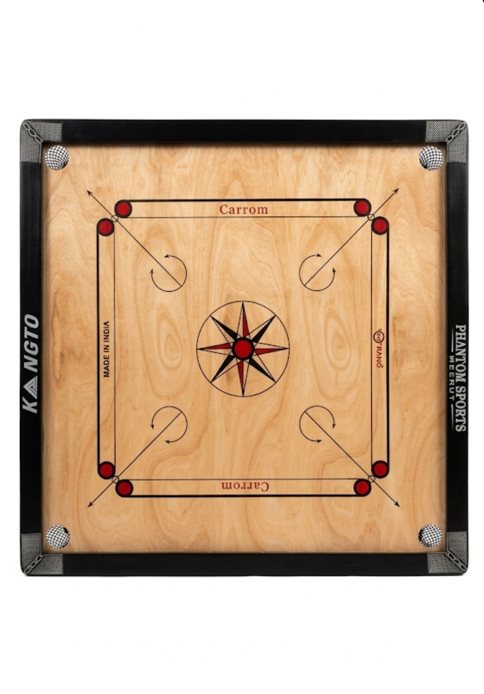 Premium Wooden Carrom Board – Smooth Finish Tournament Style