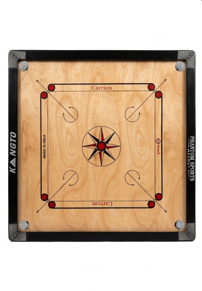 Premium Wooden Carrom Board – Smooth Finish Tournament Style