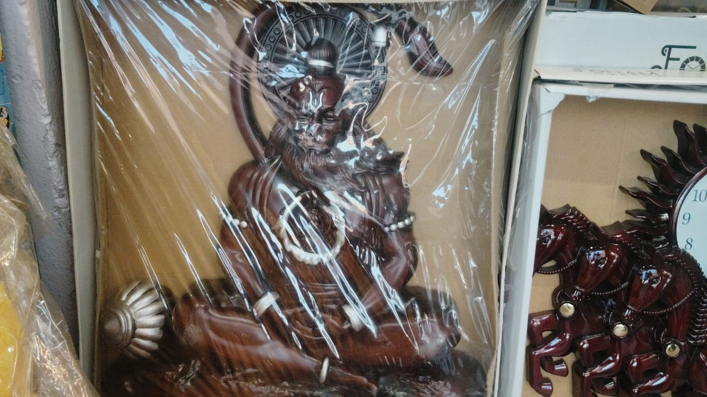Divine Meditating Lord Hanuman Idol gifting home decor