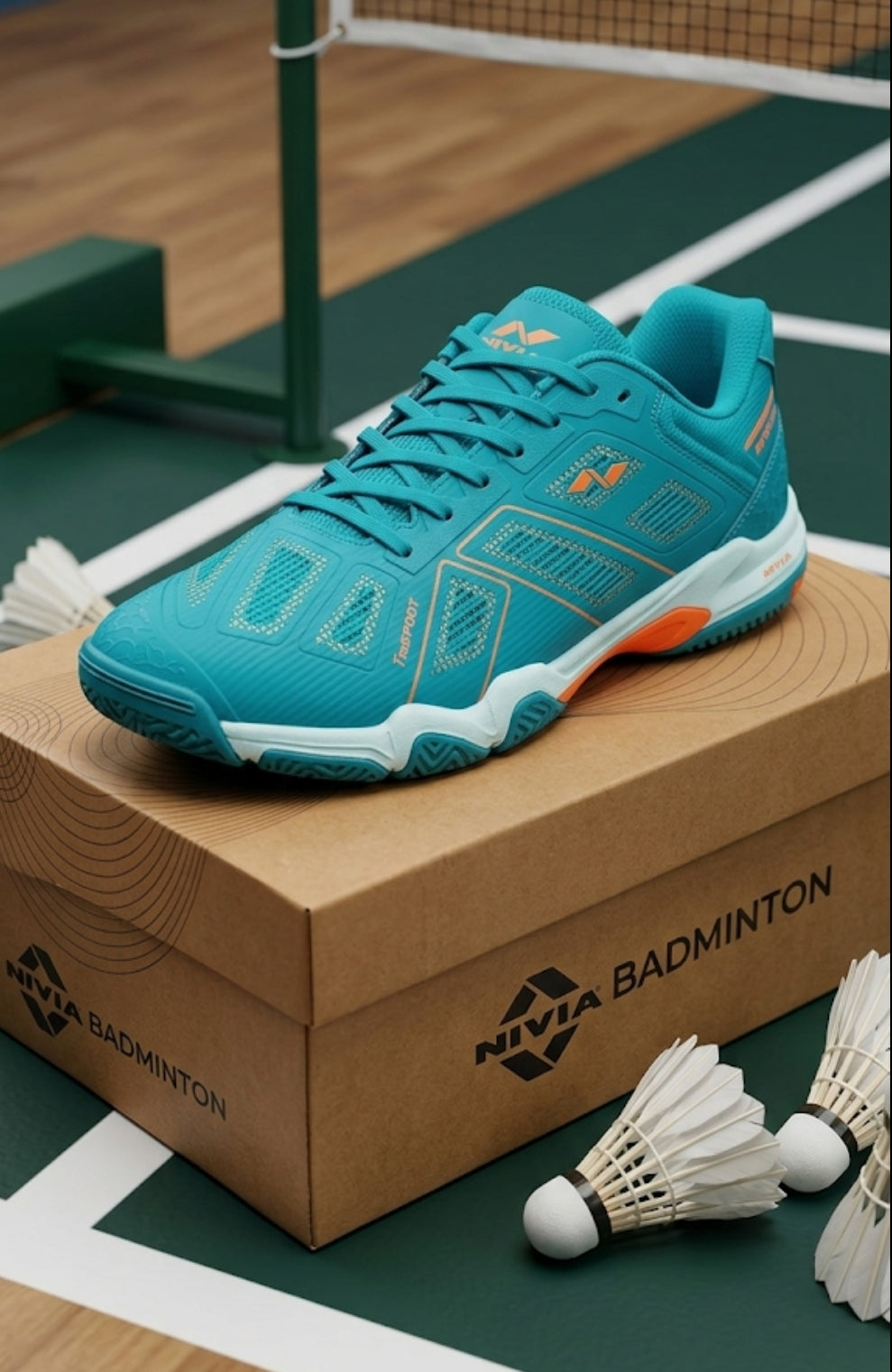 Original nivia Pro Badminton Shoes – Lightweight Non-Marking Court Shoes