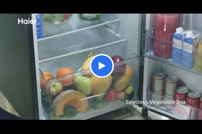 Haier 185 L Direct Cool Single Door Refrigerator (Stabilizer Free, Inverter Compatible, Silver Finish.