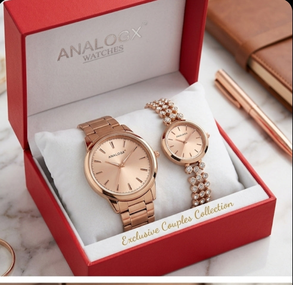 Elegant gift watches for He & She