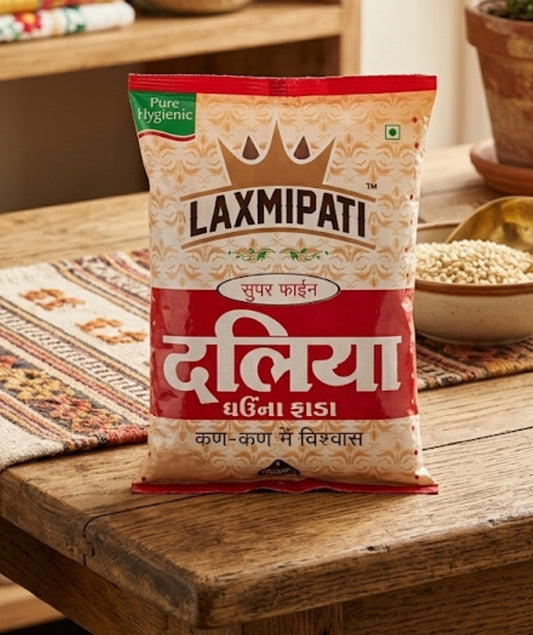Laxmipati Super Fine Daliya (Broken Wheat) 500 grams