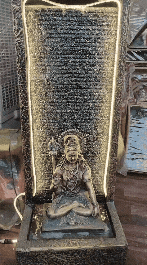 Tranquil Shiva LED Waterfall Décor gifting and decor