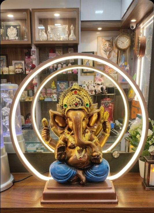 Divine Glow LED Ganesha Aura Lamp gifting home decor